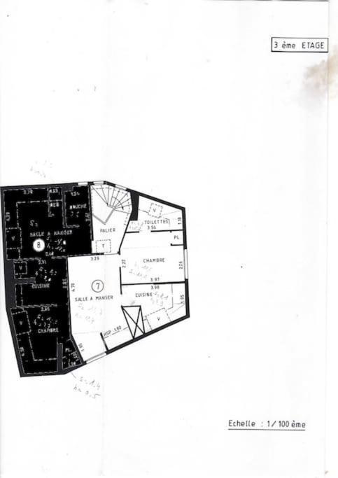 F2 35-44M2 9 Mins Voiture Chateau 4Pers 1Ch+Sejour Le Chesnay  Exterior photo